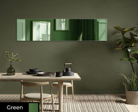 Rectangulaire decoration miroir mural L169