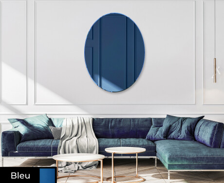 Ovales moderne decoration miroir L179 #3