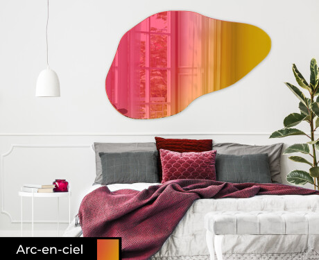 Irrégulière decoration miroir mural L180 #7