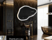 Miroir de salle de bains LED de forme irrégulière P222 #4