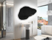 Miroir de salle de bains LED de forme irrégulière P222 #9
