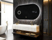 Illumination LED Miroir Sur Mesure Eclairage Salle De Bain L229