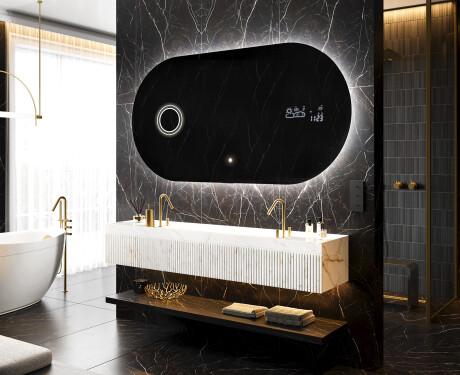 Illumination LED Miroir Sur Mesure Eclairage Salle De Bain L229