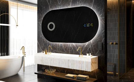 Illumination LED Miroir Sur Mesure Eclairage Salle De Bain L229