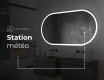 Illumination LED Miroir Sur Mesure Eclairage Salle De Bain L230 #7