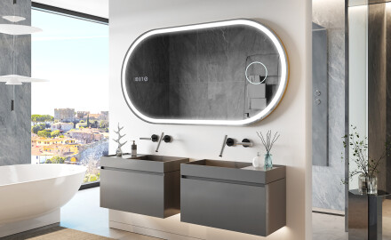 Illumination LED Miroir Sur Mesure Eclairage Salle De Bain L230