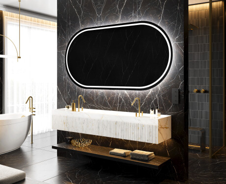 Illumination LED Miroir Sur Mesure Eclairage Salle De Bain L231