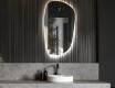 Miroir de salle de bains LED de forme irrégulière I221 #6
