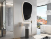 Miroir de salle de bains LED de forme irrégulière I222 #9
