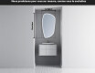 Miroir LED tryptique mural I222 #3