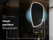 Miroir de salle de bains LED de forme irrégulière I222 #5