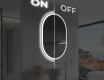 Vertical Illumination LED Miroir Sur Mesure Eclairage Salle De Bain L230 #3