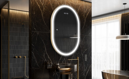Vertical Illumination LED Miroir Sur Mesure Eclairage Salle De Bain L230
