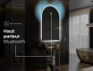 Miroir de salle de bains LED de forme irrégulière Y221 #5