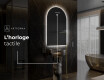 Miroir de salle de bains LED de forme irrégulière Y221 #7