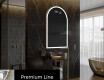 Miroir de salle de bains LED de forme irrégulière Y222 #4