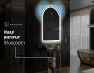 Miroir de salle de bains LED de forme irrégulière Y222 #6