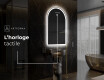 Miroir de salle de bains LED de forme irrégulière Y222 #8