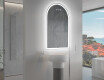 Miroir de salle de bains LED de forme irrégulière Y222 #9