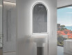 Miroir de salle de bains LED de forme irrégulière Y223 #9
