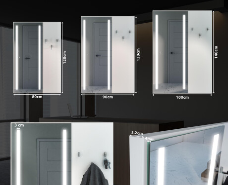 Miroirs Pour Couloir À LED - Andes #11