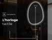 Miroir de salle de bains LED de forme irrégulière SF221 #8