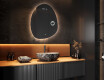 Miroir de salle de bains LED de forme irrégulière SF221 #10