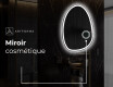 Miroir de salle de bains LED de forme irrégulière SF222 #5