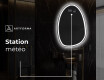 Miroir de salle de bains LED de forme irrégulière SF222 #7