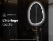 Miroir de salle de bains LED de forme irrégulière SF222 #8