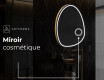 Miroir de salle de bains LED de forme irrégulière SF223 #6