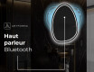 Miroir de salle de bains LED de forme irrégulière SF223 #7