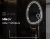Miroir de salle de bains LED de forme irrégulière SF223 #5