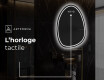 Miroir de salle de bains LED de forme irrégulière SF223 #8