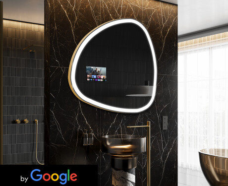 Miroir irrégulier salle de bain SMART J222 Google #1