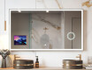 Miroir de salle de bain LED intelligent avec cadre Displine Apple L01