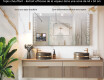 Miroir LED moderne avec cadre iPad Displine L38 #7