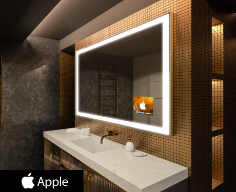 Miroir led salle de bain SMART L01 Apple