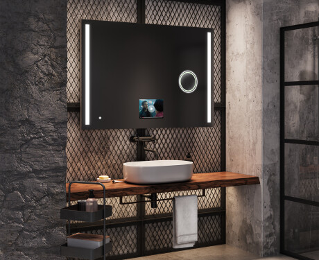 Miroir led salle de bain SMART L02 Apple #8