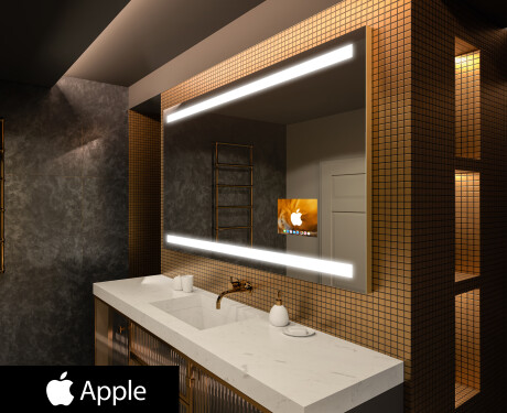 Miroir led salle de bain SMART L09 Apple