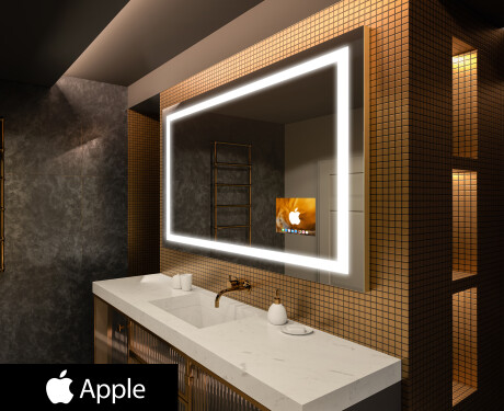 Miroir led salle de bain SMART L15 Apple #1