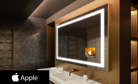 Miroir led salle de bain SMART L15 Apple