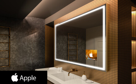 Miroir salle de bain LED SMART L49 Apple