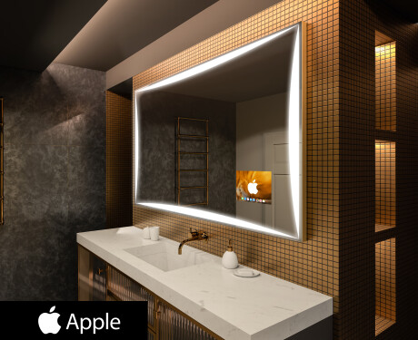 Miroir lumineux salle de bain SMART L77 Apple
