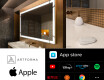 Miroir salle de bain LED SMART L126 Apple #2