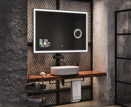 Miroir salle de bain LED SMART L126 Apple #6