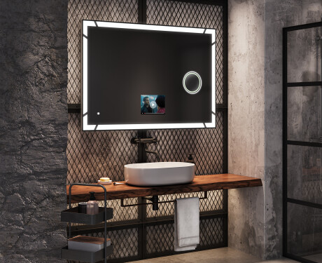 Miroir salle de bain LED SMART L126 Apple #9
