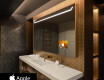 Miroir led salle de bain SMART L128 Apple #1