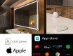 Miroir lumineux salle de bain SMART L129 Apple #2