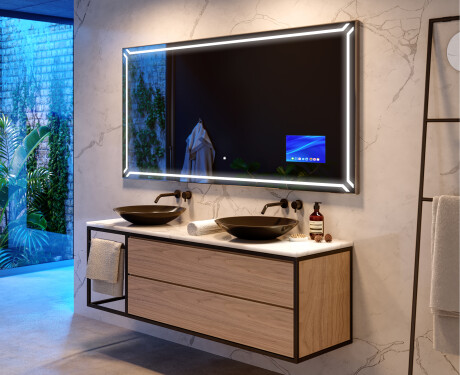 Miroir lumineux salle de bain SMART L129 Apple #10